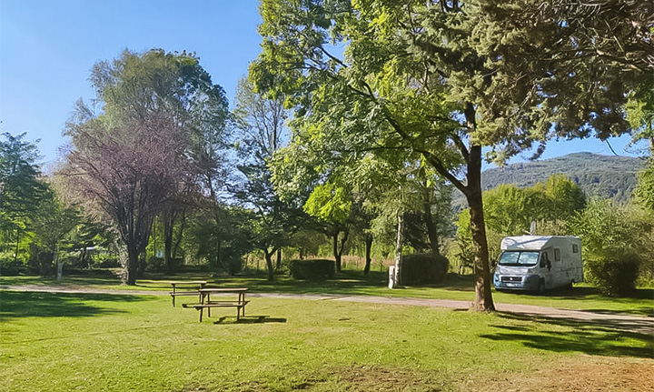 emplacement de camping